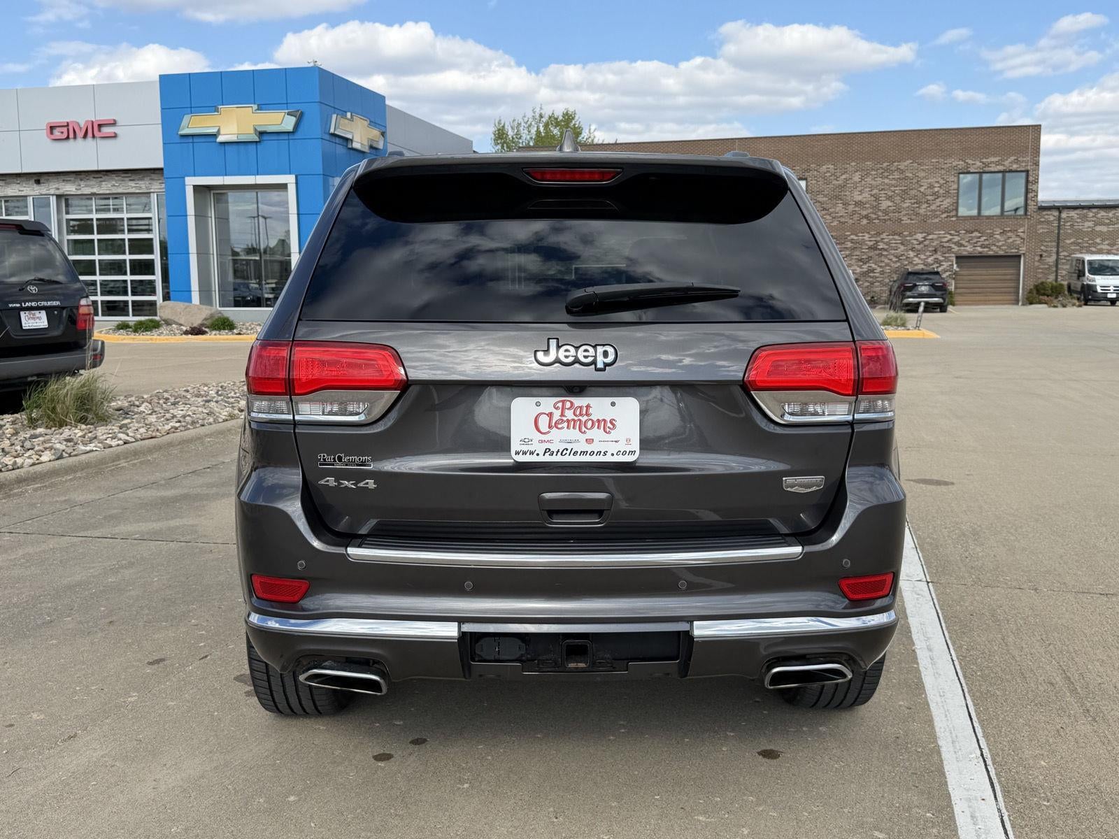 2017 Jeep Grand Cherokee Summit